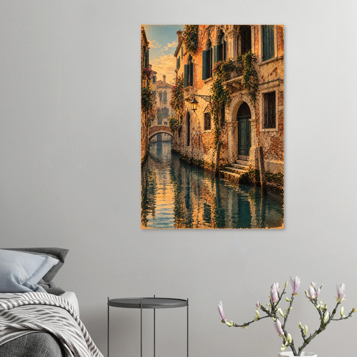 Venedig Poster im Vintage-Postkarten-Stil – Wandbild Ansicht 6