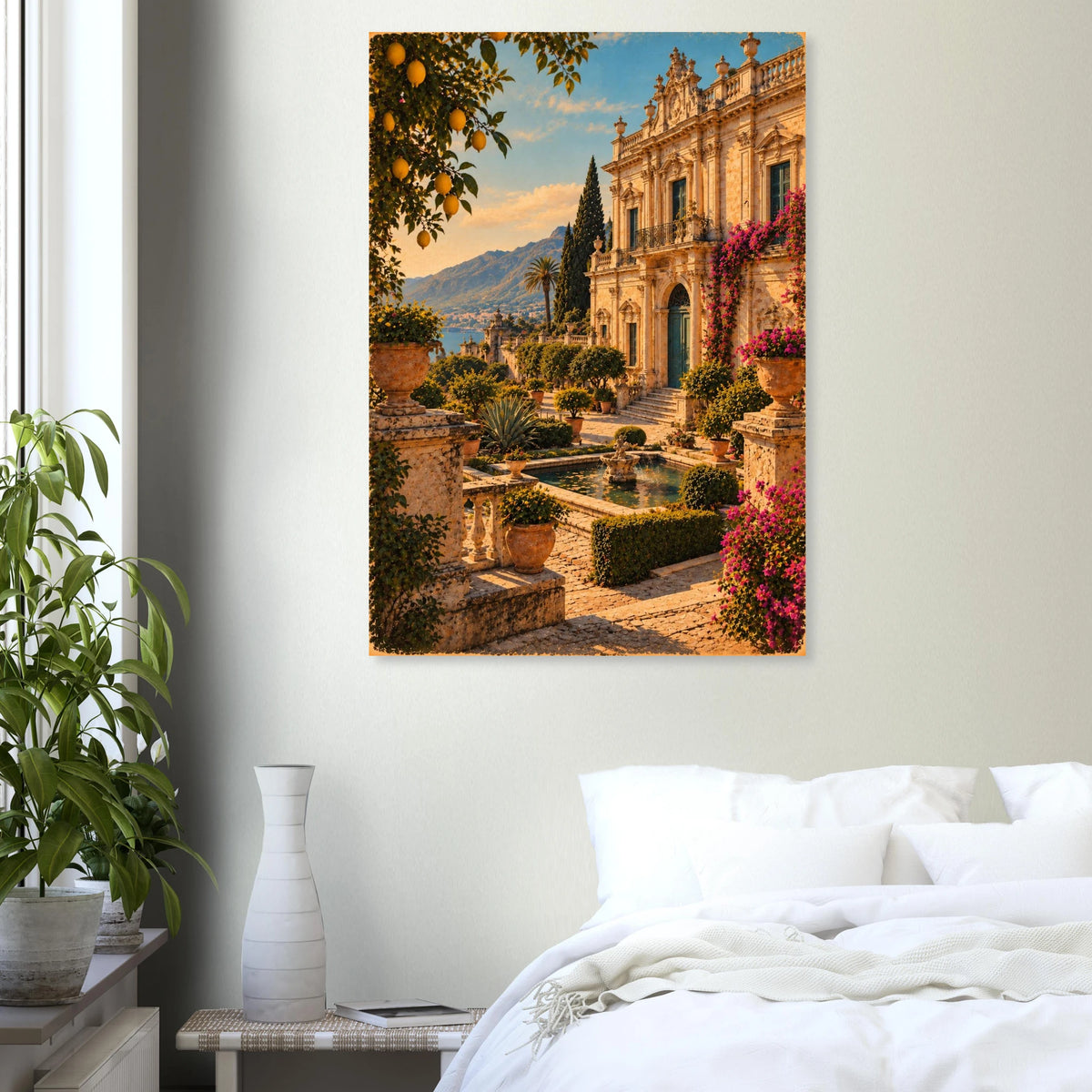 Sizilien Poster im Vintage-Postkarten-Stil – Wandbild Ansicht 8