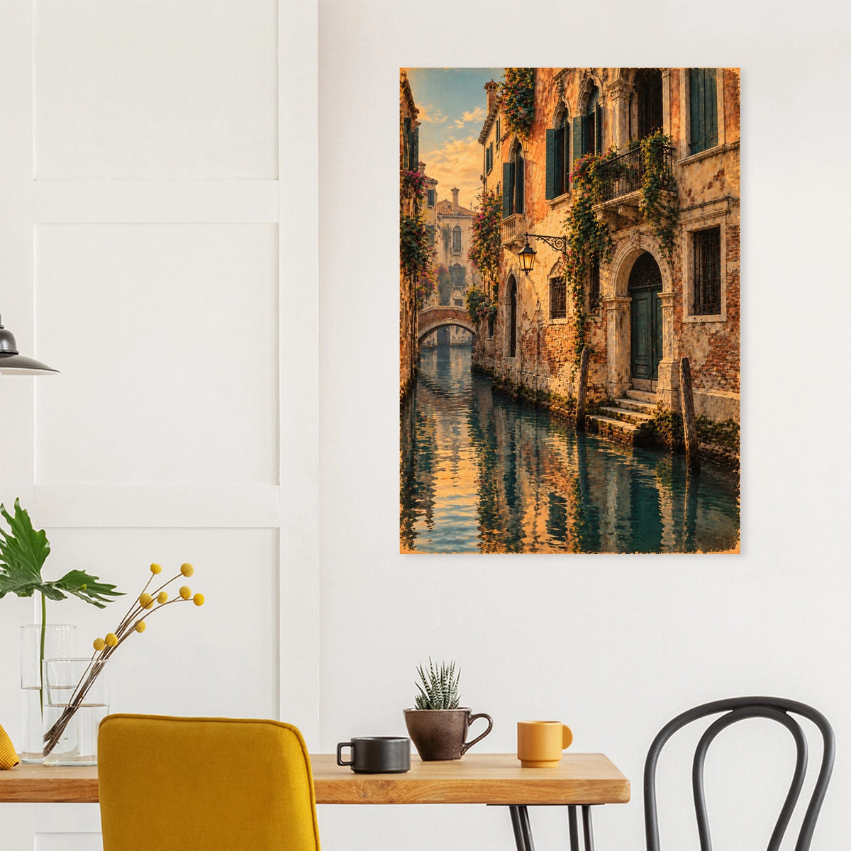 Venedig Poster im Vintage-Postkarten-Stil – Wandbild Ansicht 5